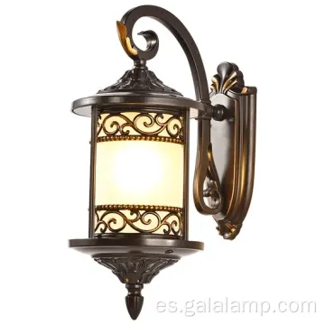 Sleek moderna iluminación de pared de esquina LED al aire libre al aire libre